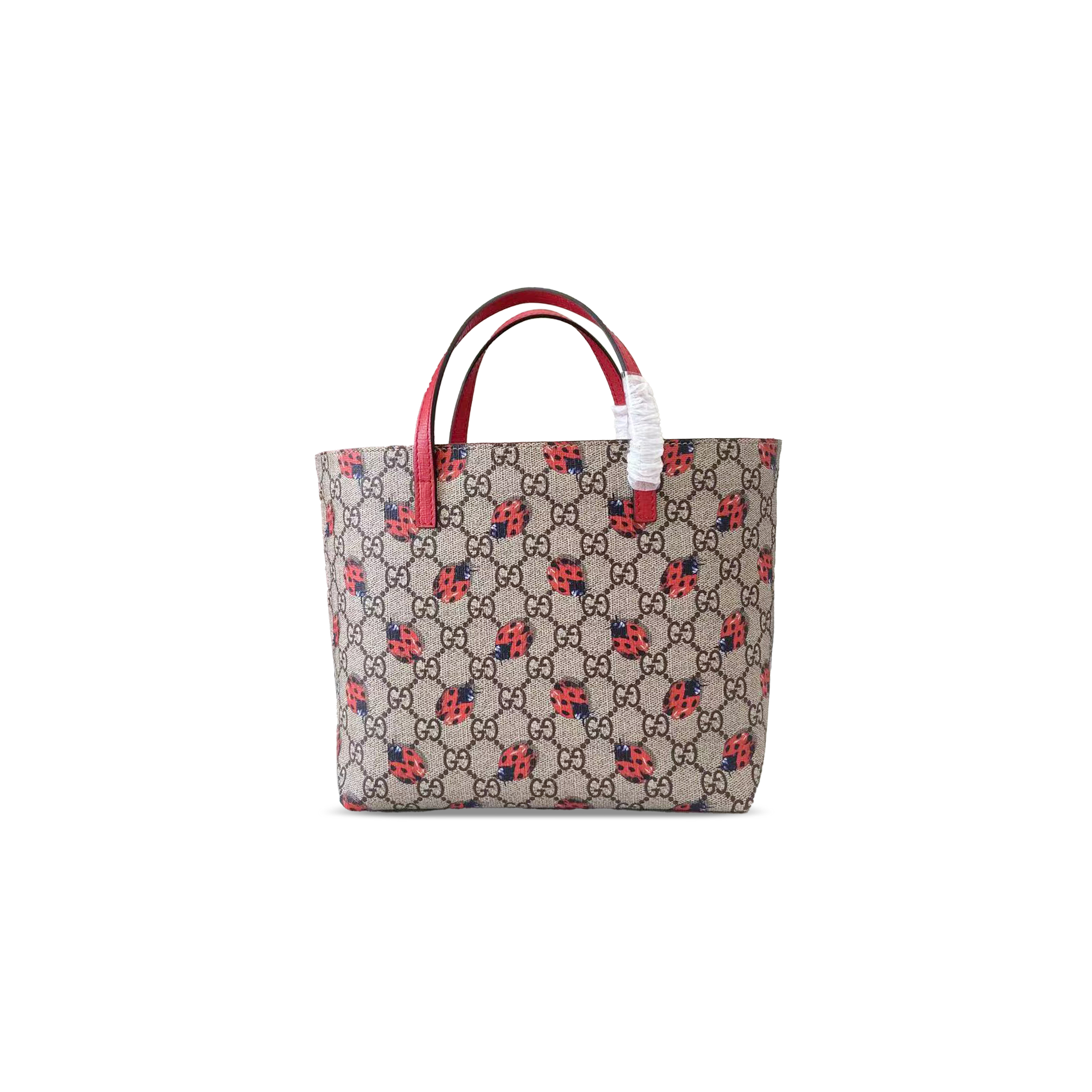 g*u*i gg S*p*e monogram children''s ladybug tote bag ‎410812 (21*20*10cm)